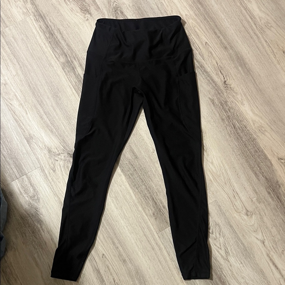 Black High-Waisted Leggings